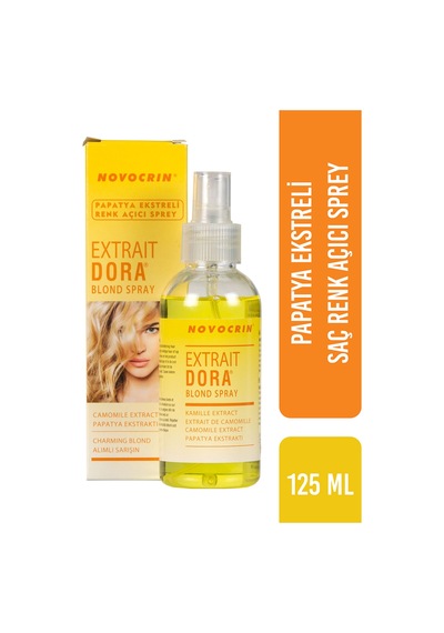 Novocrin Extrait Dora 125 Ml Papatya Ekstratı Içeren Saç Renk Açı