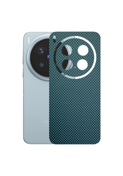 Kapps Vivo X300 Pro İle Uyumlu Fiber Serisi Premium Arka Kapak Kaplama Kenarlar Yoktur