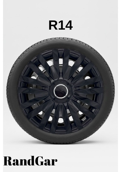 Renault Espace 14 İnç Jant Kapağı 4 Adet Siyah S111 Rand