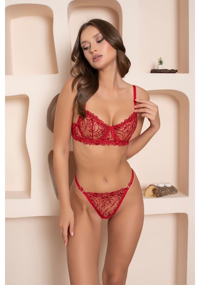 Arona Kırmızı Dantelli Bralet Takım Dantelli İç Çamaşır Sütyen Tanga Set Dantelli Sütyen Fantezi Giyim Kırmızı Arona Kırmızı Dantelli Bralet Takım Dantelli İç Çamaşır Sütyen Tanga Set Dantelli Sütyen Fantezi Giyim Kırmızı