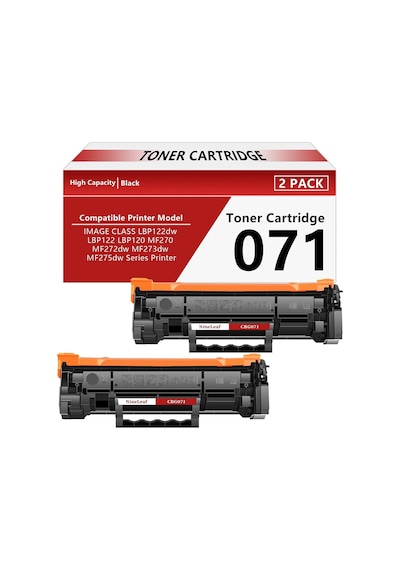 071 Çipli Black Toner Cartridge Mf273dw Mf270 Mf275dw Mf272dw Lbp122 Lbp120 2 Pack