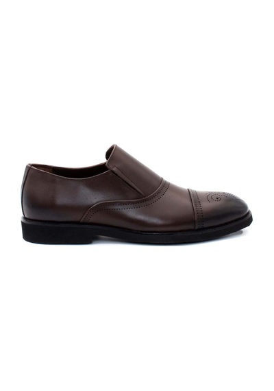 Fast Step Hakiki Deri Erkek Klasik Ayakkabı 741ma201210ev Kahve