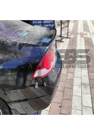 Honda Civic Fd6 Bagaj Üstü Black Piano Spoiler Bagaj Çıtası (Sts Oto Aksesuar) 01