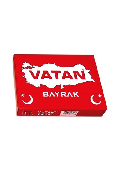 Lona Sanat Türk Bayrağı 20x30 Cm 10 Lu 1 Paket 10 Adet Diğer