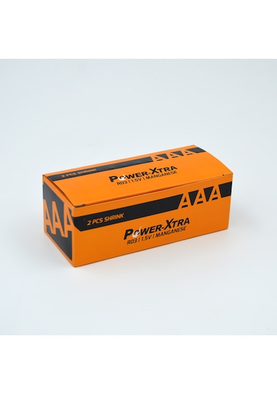 Power-Xtra R03 1.5V Aaa Manganez İnce Kalem Pil 60'Lı