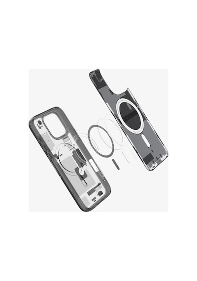 Spigen Apple iPhone 16 Pro Max İle Uyumlu Kılıf Ultra Hybrid Magfit Magsafe Özellikli Zero One Black Siyah Spigen Apple iPhone 16 Pro Max İle Uyumlu Kılıf Ultra Hybrid Magfit Magsafe Özellikli Zero One Black Siyah