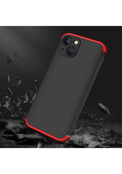 Apple Uyumlu iPhone 13 Mini Kılıf Zore Ays Kapak Siyah
