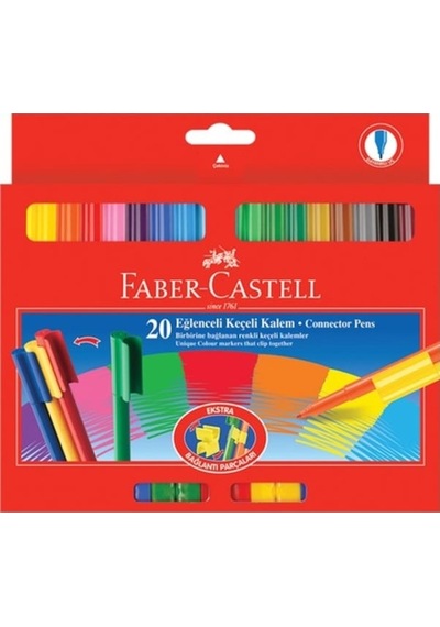 Faber-Castell Eğlenceli Keçeli Kalem 20'li