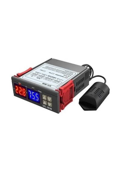 Sanec-Stc-3028 Dijital Sıcaklık Nem Ölçer 110-220V 10A Termostat