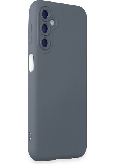 Flzdgnkr Newface Samsung Galaxy M34 5g Kılıf Nano İçi Kadife Silikon - Gri