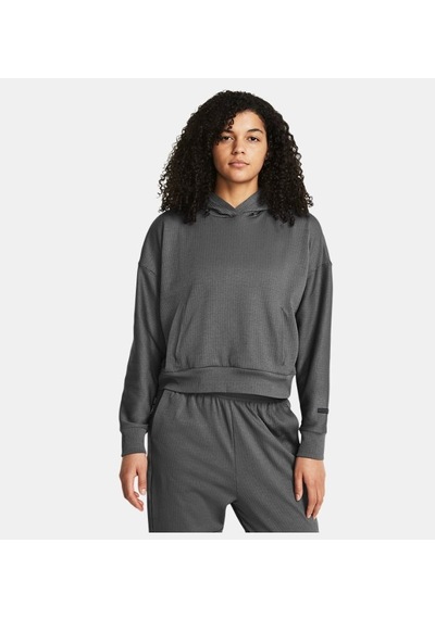 Under Armour Kadın Journey Rib Oversized Kapüşonlu Üst 1382732-025 Çok Renkli