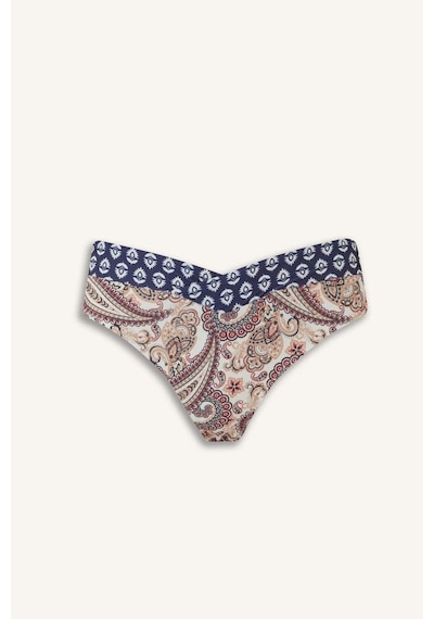 DeFacto Regular Fit Desenli Bikini Altı-Fall in Love E4891AX25SMNV247