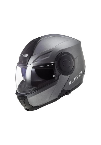 Ls2 Scope Solıd Matt Tıtanıum Çene Açılır Kask Renkli