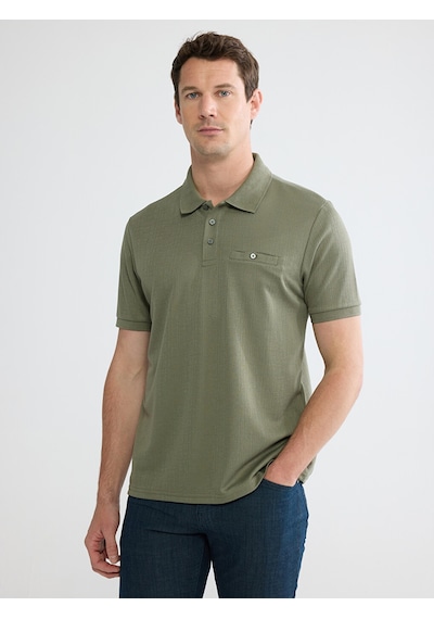 Lcwaıkıkı Classic Haki Polo Yaka Erkek Tişört