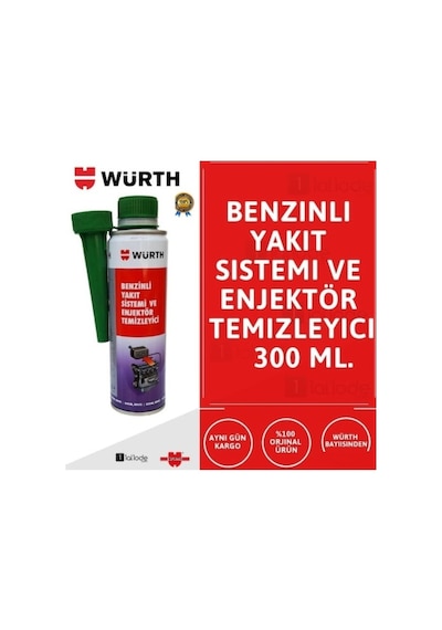 Würth Benzin Enjektör Temizleyici Perans  300 ML N11.170