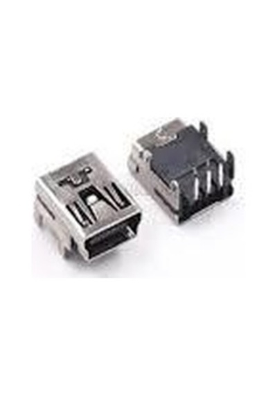 10 Adet Dişi Mini Usb Soket 10 Adet 5 Pin Dişi Konnektör