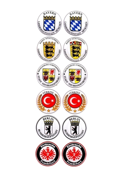 Plaka Damla Sticker Etiket Pulu Suya Güneşe Dayanaklı Kaliteli Model 3