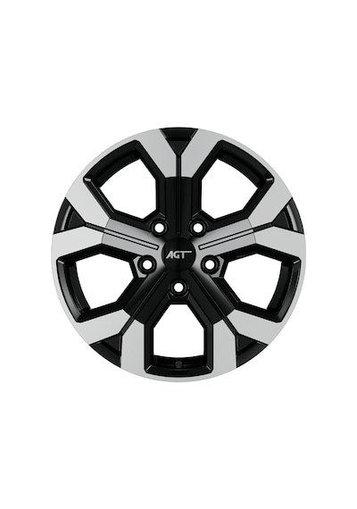 Agt Wheels 17 İnç 5 114 Et40 Gri-siyah Jant Takımı J-4559