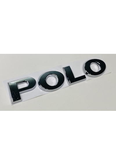 Vw Polo 2010 - 2017 Tdi Arka Bagaj Yazısı Krom Set