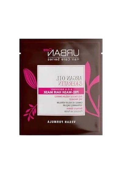 Argan Yağı Ve Keratin İçeren Vegan Saç Bakım Maskesi, 50 Ml, Kolay Kırılan Saçlar İçin