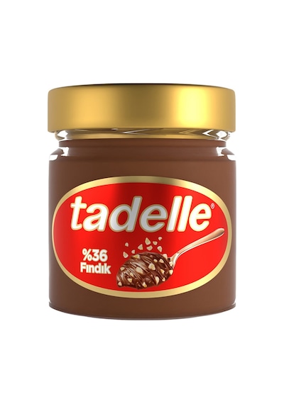 Tadelle Parça Fındıklı Kakaolu Fındık Ezmesi 200 Gr X 2 Adet