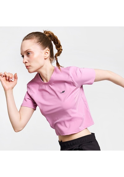 Lescon Kadın Koşu Kısa Kol Pembe T-shirt 26b-2004