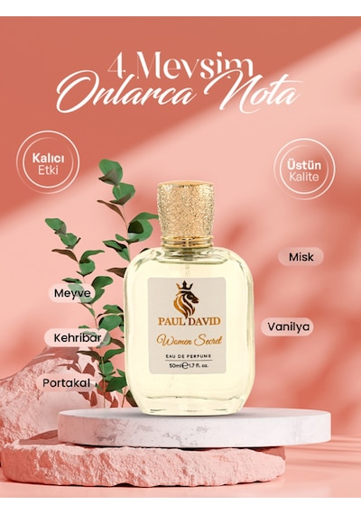 K-271 Oryantal Edp Parfüm Uzun Süre Kalıcı 50ml Amber