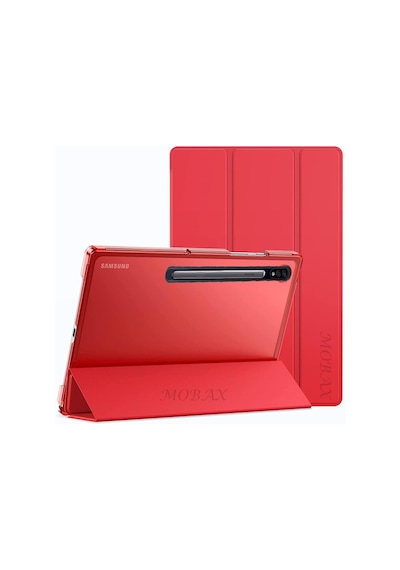 Samsung Uyumlu Galaxy Tab S7 Fe / S8 Plus / S7 Plus Kılıf New Pu Deri Smart Standlı Case T730 X800 T970