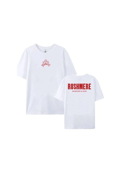 Tarzsokak Beyaz Albümü Rushmere Baskılı Halk Rock Grubu Mumford Ve Sons Tshirt Tees Yaz Erk