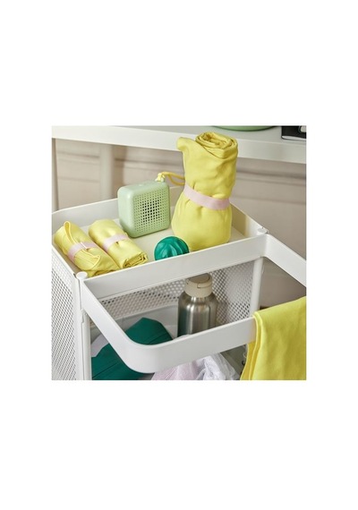 Ikea Dajlıen Servis Arabası, Beyaz, 42x39x65 Cm