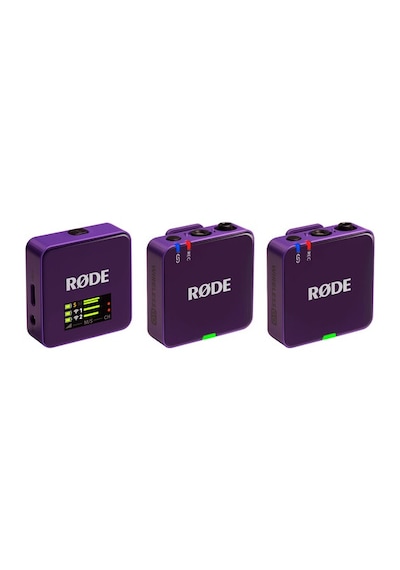 Wireless Go Gen 3 2 Kişilik Kablosuz Yaka Mikrofonu - Purple