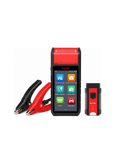 Autel Maxibas Bt608e Batarya Test Cihazı Ve Elektrik Sistem Analizörü Wifi, Termal Yazıcı