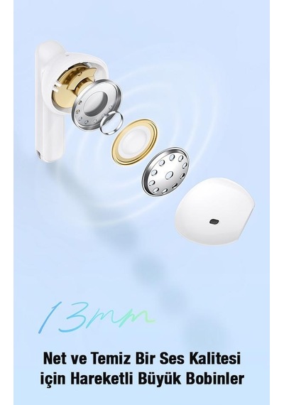 Baseus BT5.2V TWS Bluetooth 5.2 Kulak İçi Kulaklık