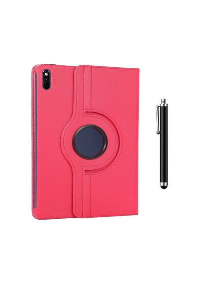 Huawei Matepad 11 2021 10.95 Inç Uyumlu 360 Dönerli Tablet Kılıfı + Kalem Arka Kapak