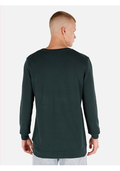 Colin's Colins Normal Kesim Bisiklet Yaka Yeşil Erkek Kazak Cl1046786 Koyu Yeşil