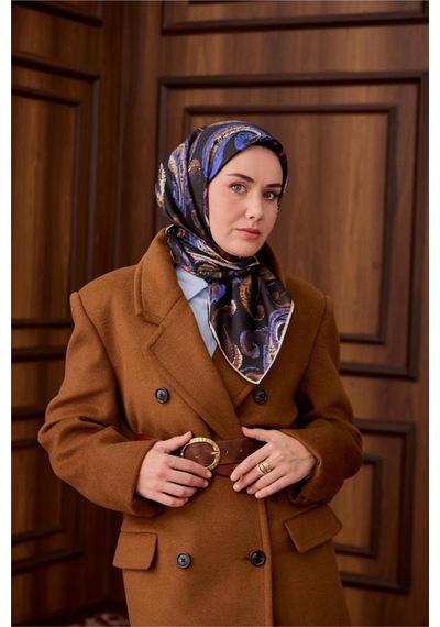 Silk Home Twill İpek Eşarp 11490-01 Siyah