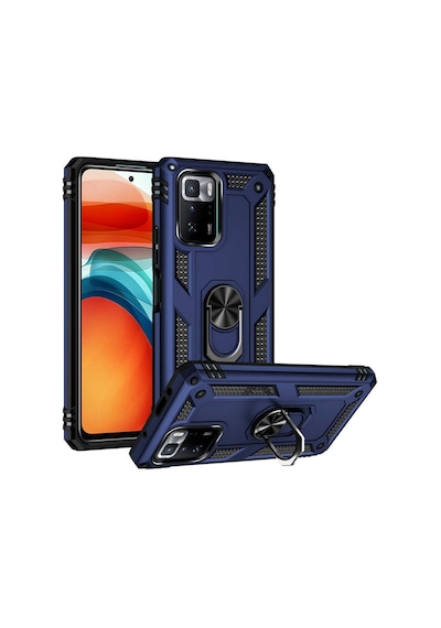 Xiaomi Poco X3 Gt Kılıf Zore Vega Yüzüklü Standlı Zırh Kılıf