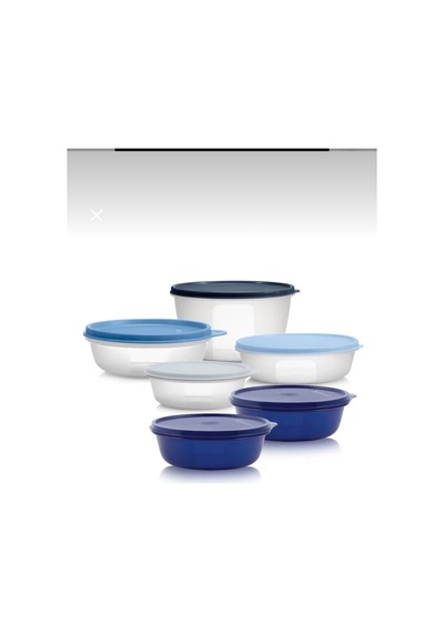 Mucize Set 6 Parça 3 Adet 600 Ml1 Adet 2 Lt 950 Ml 1 Adet 300 Ml Beyaz