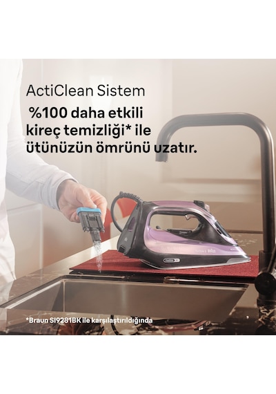 Braun Texstyle 9 SI9661VI 3100 W Buharlı Ütü