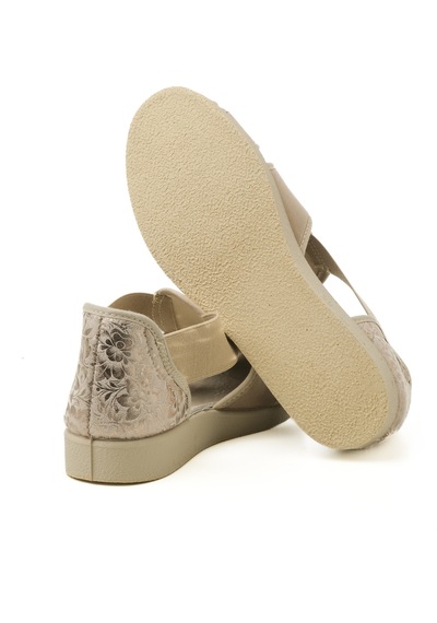 Beıge Sneaker Günlük Kadın 169 Green Life Stretch Women's Footwear Beige Null Bej