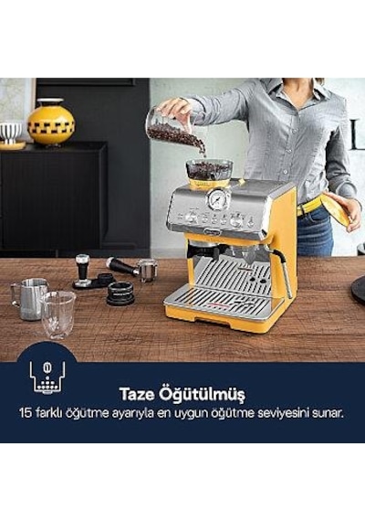 Delonghi La Specialista Arte EC9155.YE 1500 W Espresso&Cappucino Makinesi