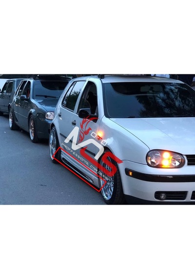 Vw Golf Mk4 Rieger Marşpiyel Takım Fiberglass Boyasız