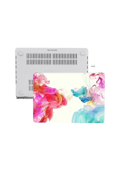 Apple Uyumlu MacBook Air Kılıf HardCase Touch ID A1932 A2179 A2337 Paint01NL