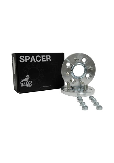 Ram2 Project 4x108 63,4 15mm Silver Spacer