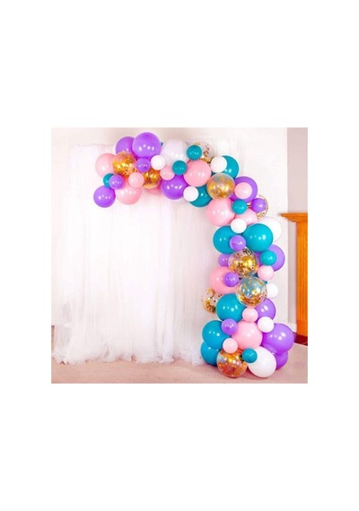 Unicorn Zincir Balon Seti 5 Metre Diğer