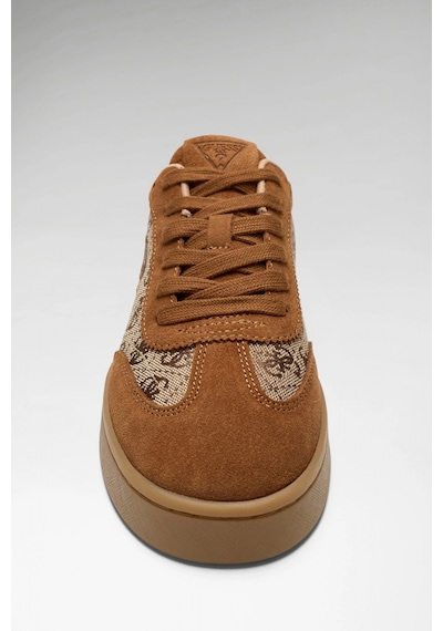 Guess Jacek Kadın Deri Karışımlı Sneaker Kahverengi