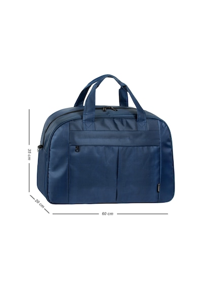 Galb Leather Komple Astarli 1 Kalite Capraz Askilikli Seyahat Cantasi Buyuk Boy Lacivert