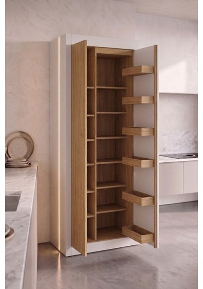 Nero Kiler 80 Cm  Beyaz - Meşe