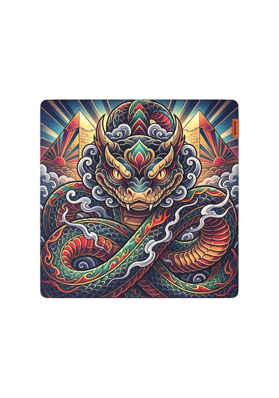 Serpent Gaming Mouse Pad, 500 500 4 Mm, Hydra Surface
