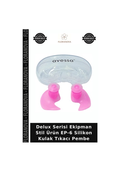 Delux Serisi Ekipman Stil Ürün Ep-6 Silikon Kulak Tıkacı Pembe Çok Renkli